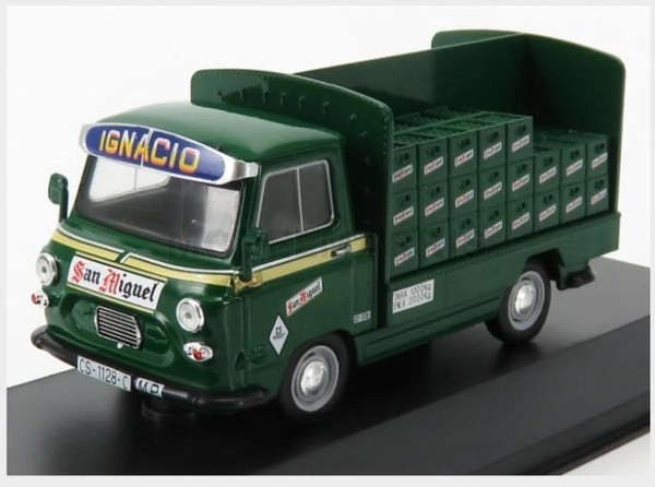 Edicola VEDEREPESP007 Sava - J4 Truck Cerveza San Miguel 1974 - GrüN - 1/43-image