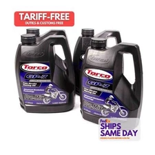 Torco T930077S, Set of 4 Gp-7 Racing 2 Cy Fits cle Oil Case 4X1 Gallon Performan