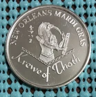 1967 Krewe of THOTH / Leif the Lucky  .999 FINE SILVER Mardi Gras Doubloon