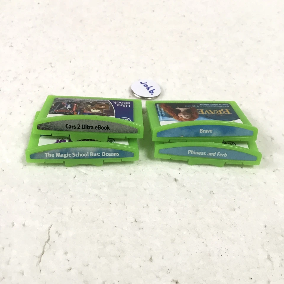 Leapfrog LeapPad Explorer 4 Games LOT Learning Cartridges - Image 2 of 4