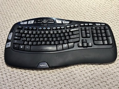 Logitech K350 Comfort Wave Wireless Keyboard NO USB Dongle