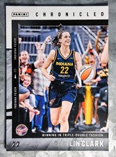 2025 Panini CAITLIN CLARK Chronicled Collection PICK YOUR CARD Holo Red Ice WNBA