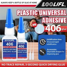 Loc-tite 406 Super Glue 20g Cyanoacrylate Instant Adhesive Fast Sticker
