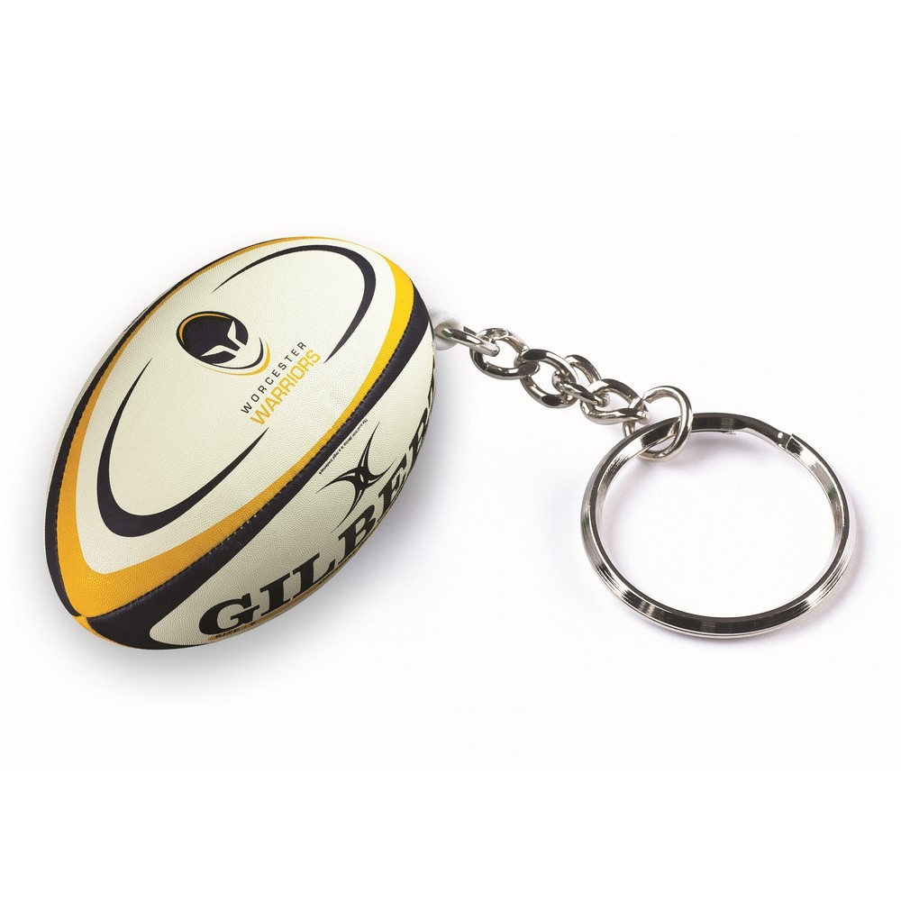 Gilbert Worcester Warriors Rugby Ball Keyring
