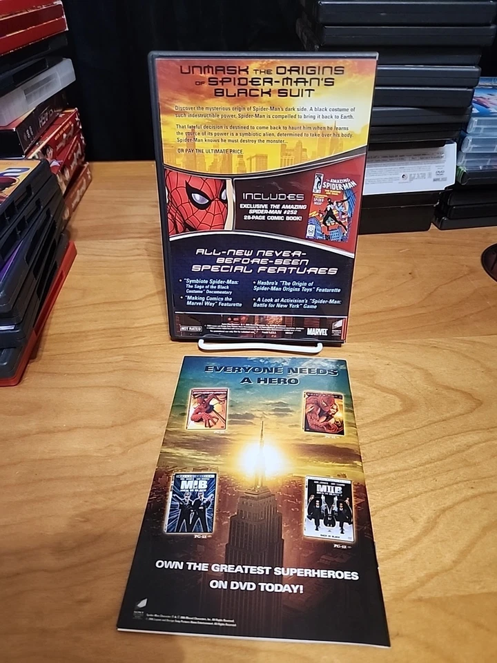 Spider-Man 2 Origins of a Superhero Bonus Disc & #300 Comic Book RARE - Image 2 of 4