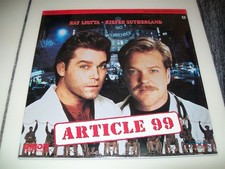 ARTICLE 99 Laserdisc LD BRAND NEW SEALED VERY RARE GREAT FILM RAY LIOTTA STARS 