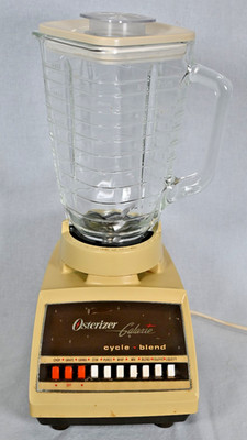 Vintage Osterizer Galaxie Cycle Blend 10-Speed Blender Tested & Works