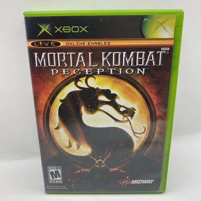 Mortal Kombat Deception (Microsoft Xbox, 2004) Missing Manual Tested Fast Ship