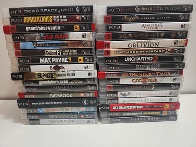 Playstation 3 Games Lot 32 Games, Quality Titles