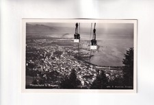 F8370) Postcard, BREGENZ on Lake Constance - Pfänderbahn cable car with 2...