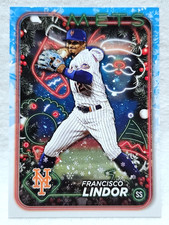 2024 Topps Holiday Holiday Francisco Lindor #H36 New York Mets 