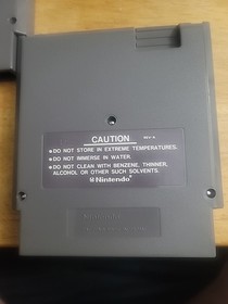 5 NES GAME LOT - Tmnt 2, Gyromite, Tecmo Bowl, Double Dribble, Ice Hockey 