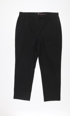 Next Anzughose Hose Herren schwarz normale Passform Größe 15R