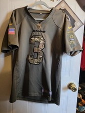 Russel Wilson Salute To The Soldiers Medium Jersey NFL  2023 Nike Stitched 