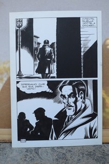 Magnus Satanik No. 57 page 52 original board approx 18x25cm