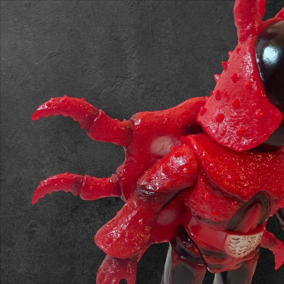 ZARIGARNA Kamen Rider Villano Mariscal Armadura Cangrejo Kaijin General Yoroi 12” Foto 2 de 4