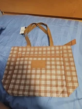 ALOHA COLLECTION - PALAKA Day Tripper Toffee Bag / Tote / Purse - NWT