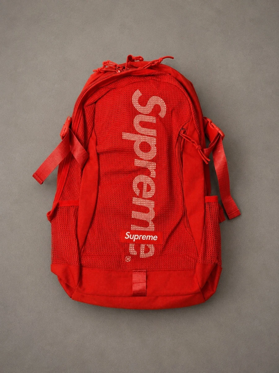 Supreme Red Backpacks for Men for sale - eBay