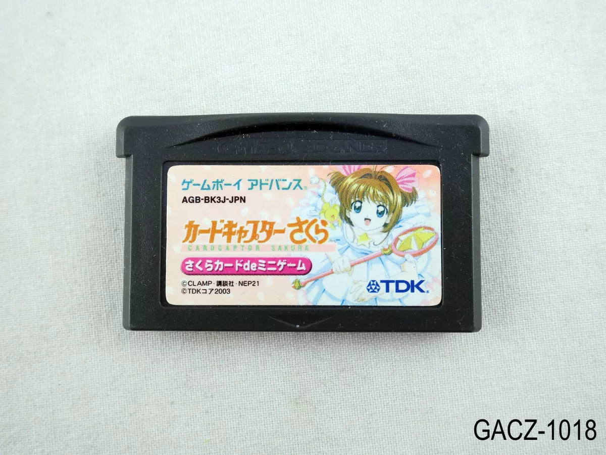 Cardcaptor Sakura ~Sakura Card de Mini Game Game Boy Advance JAPAN.