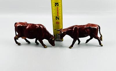 Figurines Britains Le fermier et la Fermière Chien Vache