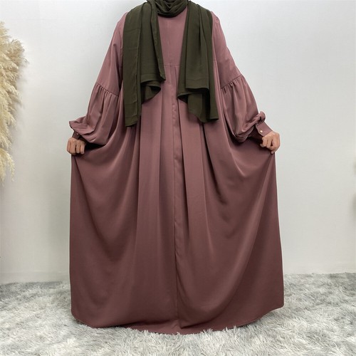 Abaya Muslim Kaftan Women Maxi Dress Dubai Party Gown Caftan Ramadan Robe Caftan - Picture 169 of 233