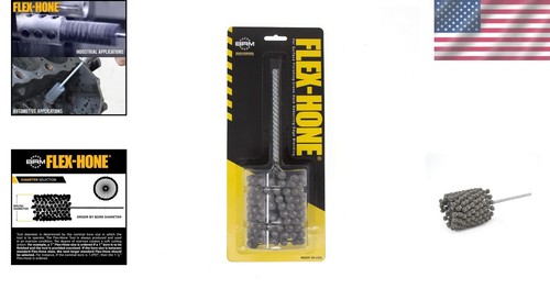 Versatile 240 Grit Flexible Hone Brush - Excellent for Cylinder Finishing Tasks - Picture 2 of 12