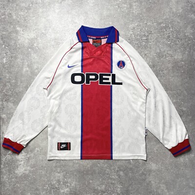 1996/97 NIKE PSG Paris Saint-GermainPlayer Issue away L/S 1996/97 NIKE PSG Paris Saint-GermainPlayer Issue away L/S
