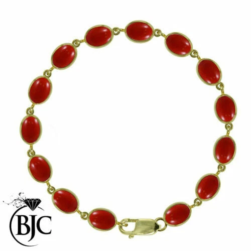 Joyería rojo coral corales