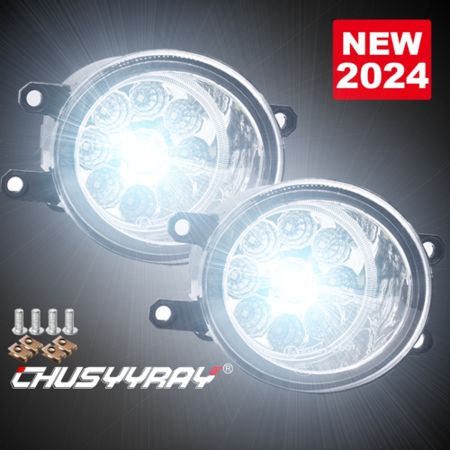 Pair LED Fog Light Driving Lamps For Lexus IS250 IS350 2010-2012 IS F 2008-2014