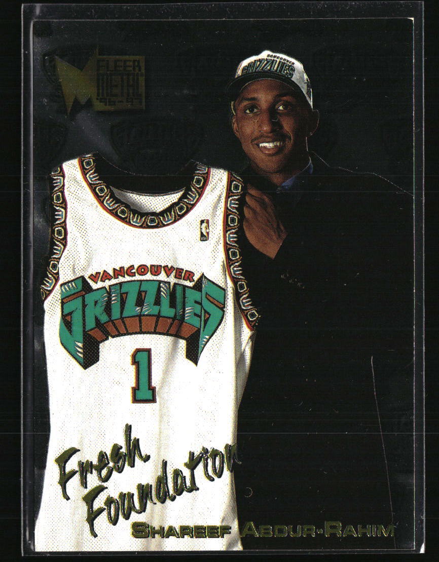 Shareef Abdur-Rahim 1996 Metal #135  Basketball Card
