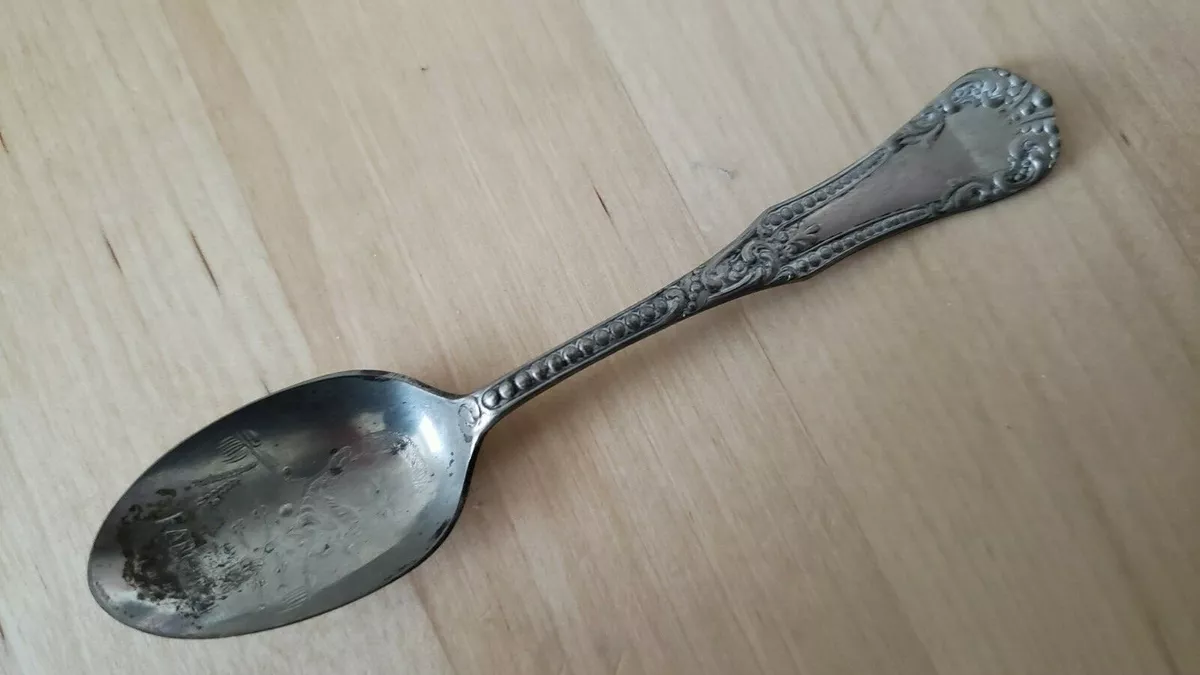 Extra coin silver plate spoon sale