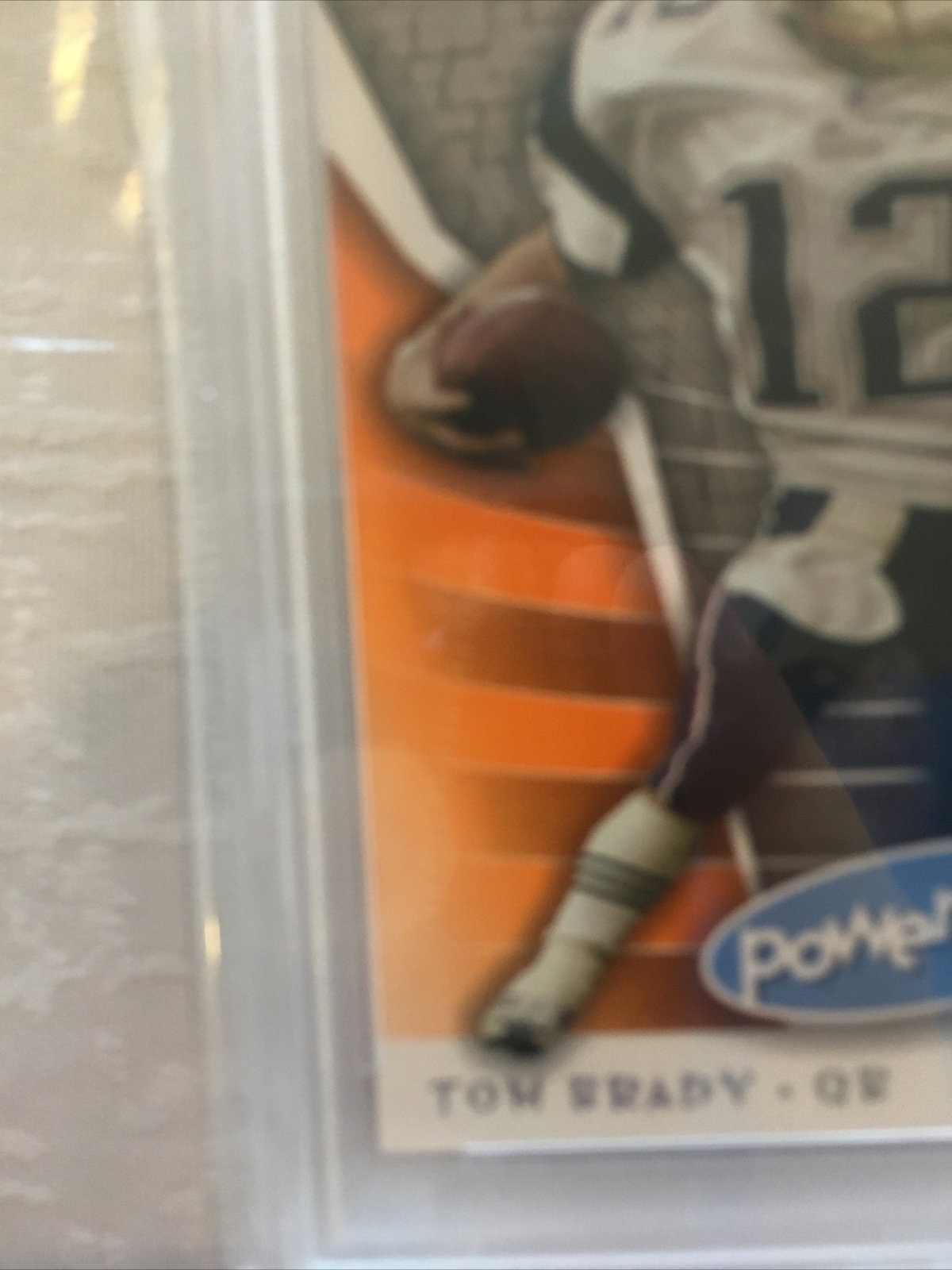 Tom Brady u.d Power Up Orange 250 points Pop 1!!! GOAT. PSA 9.insane investment. view 2