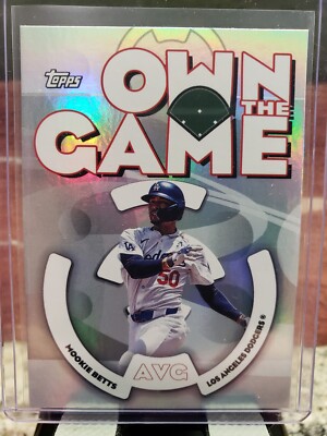 A40: MOOKIE BETTS 2024 Topps Archives Own the Game #15 Los Angeles Dodgers