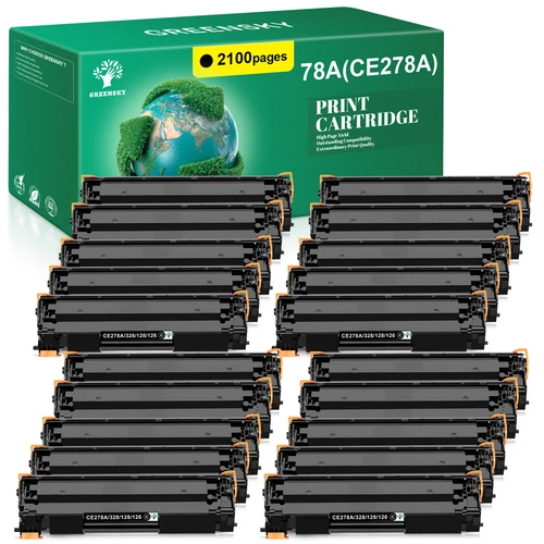20 Pack 78A CE278A Toner Cartridge Fits For HP LaserJet P1606dn M1536dnf Printer