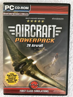 Flugzeug Powerpack - Windows PC - komplett - FS3 & FS2004 & FSX
