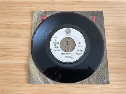 Bon Jovi _ Born To Be My Baby _ Vinile 45 giri 7" _ 1988 Vertigo holland - Foto 3 di 3