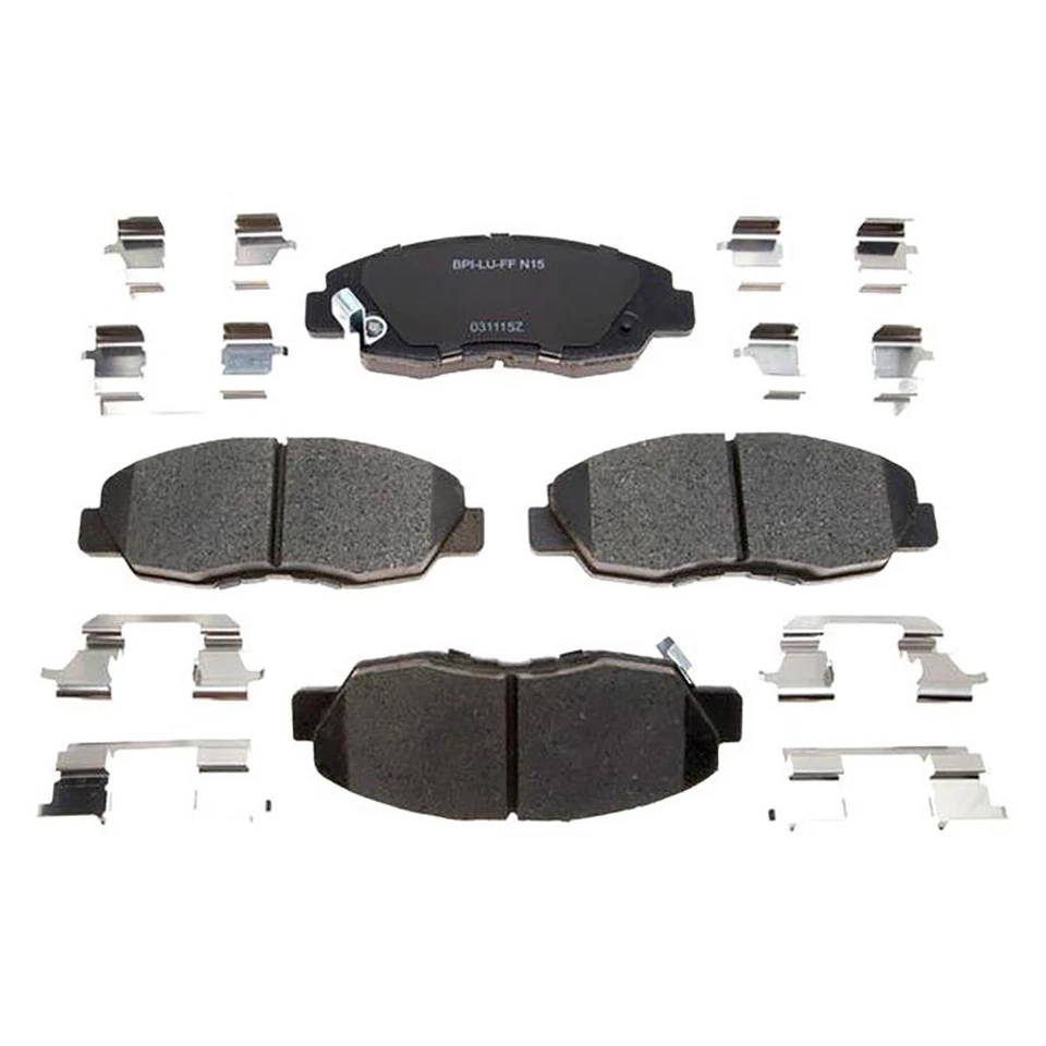 Передние задние тормозные диски и керамические тормозные колодки для Honda Civic 2002 2003 годов выпуска - Изображение 2 из 4