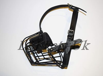 L&J Pets Uk STRONG Wire Metal Muzzle Basket