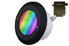 Astralpool LED Poolscheinwerfer Poolleuchte Unterwasserscheinwerfer Set schwarz