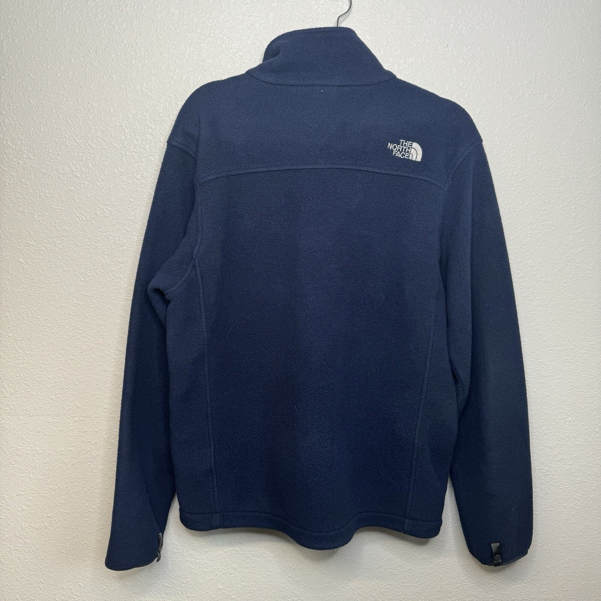 North Face Jacket Mens Medium Blue Full Zip Fleece Flashdry North Face Jacket Mens Medium Blue Full Zip Fleece Flashdry