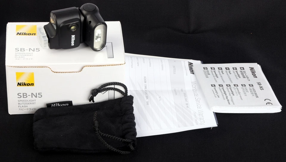 Nikon Speedlight SB-N5 Shoe Mount Flash for Nikon 1 Cameras - Mint in Box! - Image 3 of 4