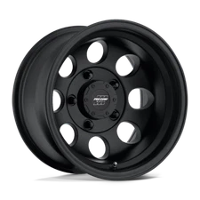 Set of 4 Pro Comp PA69 VINTAGE Wheels 16X8 8X6.5 F-BLACK 0MM