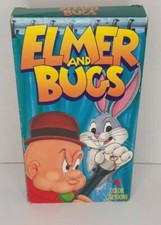 Elmer And Bugs Elmer Fudd & Bugs Bunny VHS Video Tape 1991 Animated Warner Bros