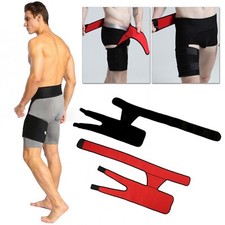 Hip Brace Compression Support Wrap Strap Sciatica Groin Pain Relief Thigh UnisKX