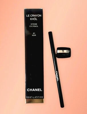 Matita Occhi Chanel Nera Col.61 Noir Intense Con Temperino Incluso