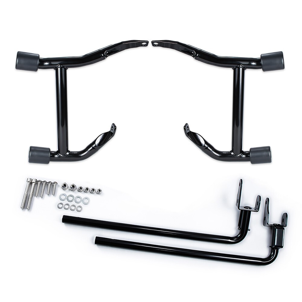 Saddlebags Guards Crash Rails Bars For Harley Touring Road Street Glides 14-25