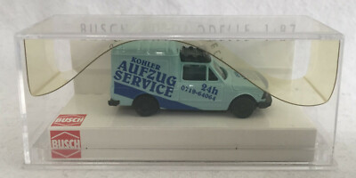 Busch 1:87 40102: Fiat Fiorino ''Kohler Aufzug Service''