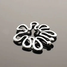 Sexy Non-Piercing Silver Nipple Ring Shield Clip On 1 Pair 1/4 Inch Inside Open