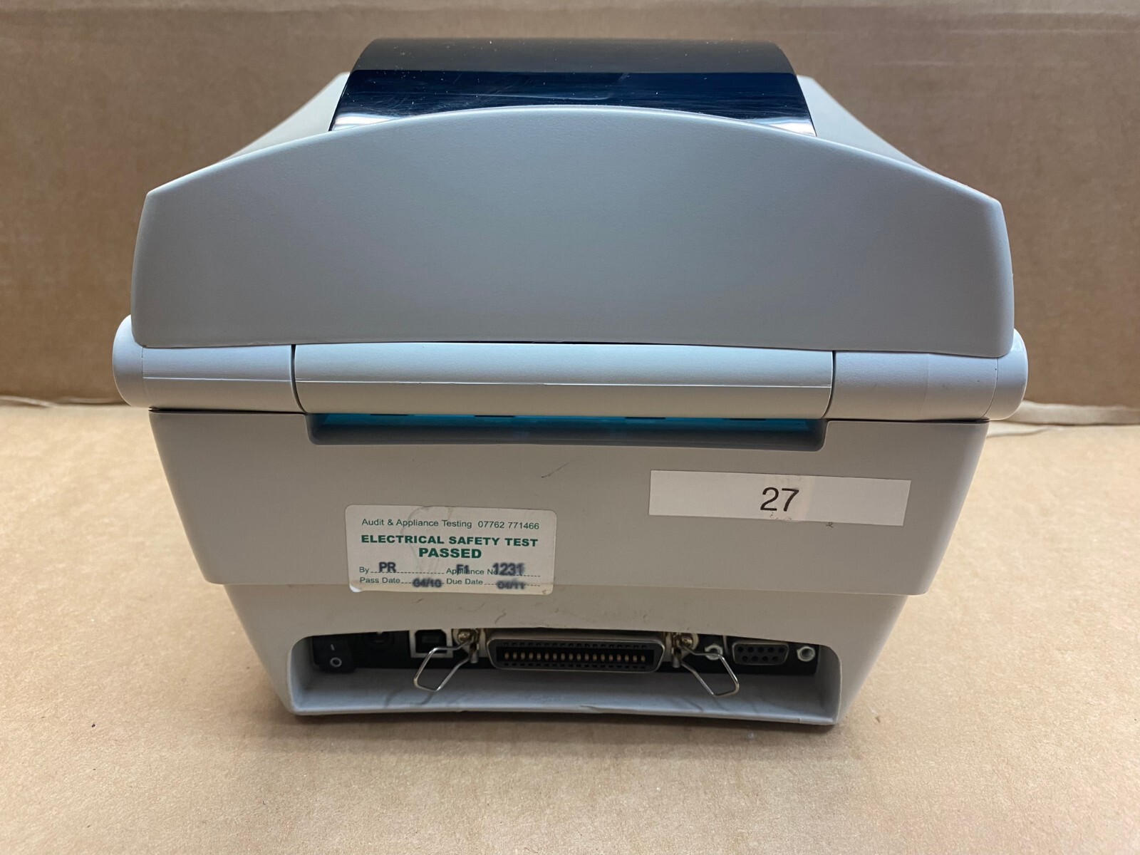 Zebra TLP 2844 Thermal Postage Label Printer + PSU & USB Cables eBay