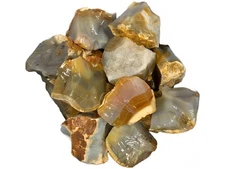 Yellow Carnelian - Rough Rocks for Tumbling - Wholesale Stone Crystal Mineral